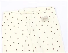 Petit Piao off white dot legging